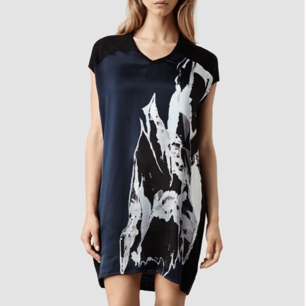 Allsaints Rip It Up Knit Dress